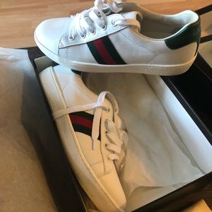 youth Gucci sneakers.